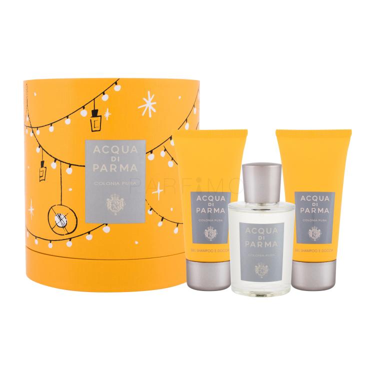 Acqua di Parma Colonia Pura Geschenkset Set Eau de Cologne 100 ml + Duschgel 2 x 75 ml