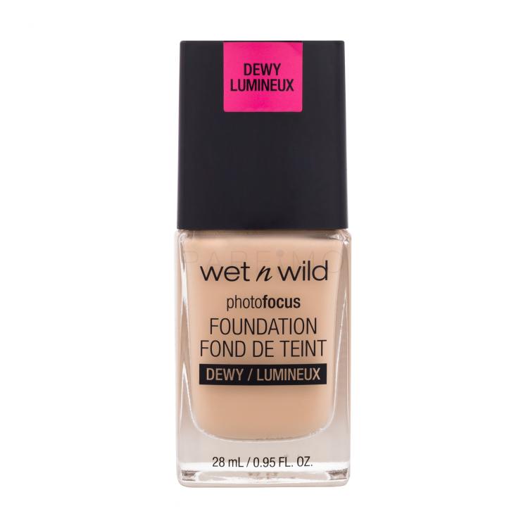 Wet n Wild Photo Focus Dewy Foundation für Frauen 28 ml Farbton  Soft Beige