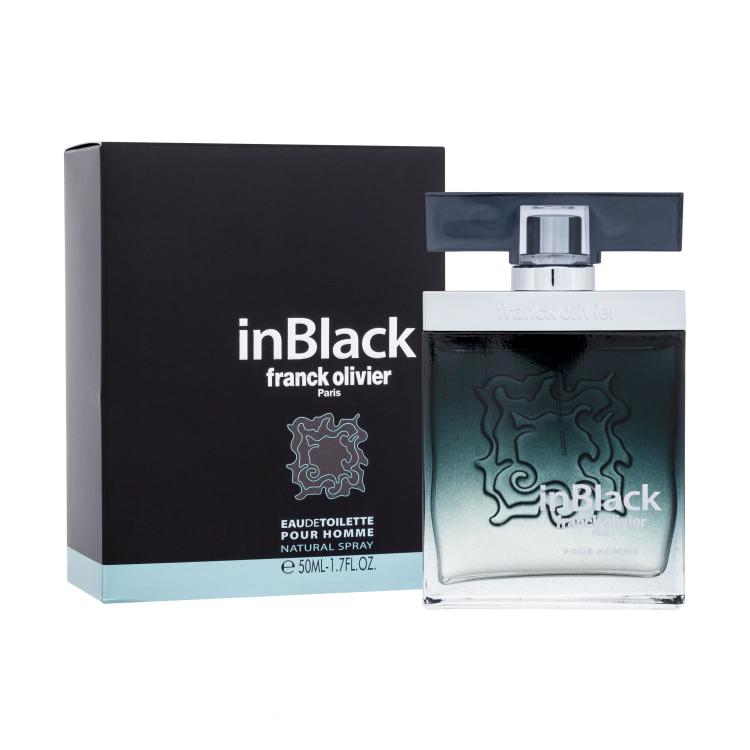 Franck Olivier In Black Eau de Toilette für Herren 50 ml