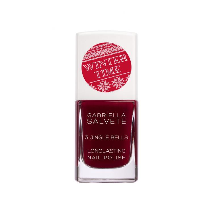 Gabriella Salvete Winter Time Longlasting Nagellack für Frauen 11 ml Farbton  3 Jingle Bells