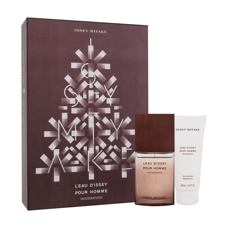 Issey Miyake L´Eau D´Issey Pour Homme Wood &amp; Wood Geschenkset Eau de Parfum 50 ml + Duschgel 100 ml