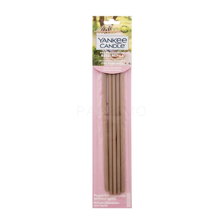 Yankee Candle Sunny Daydream Pre-Fragranced Reed Refill Raumspray und Diffuser 5 St.