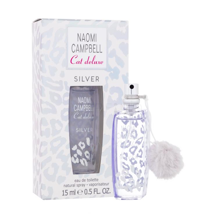 Naomi Campbell Cat Deluxe Silver Eau de Toilette für Frauen 15 ml