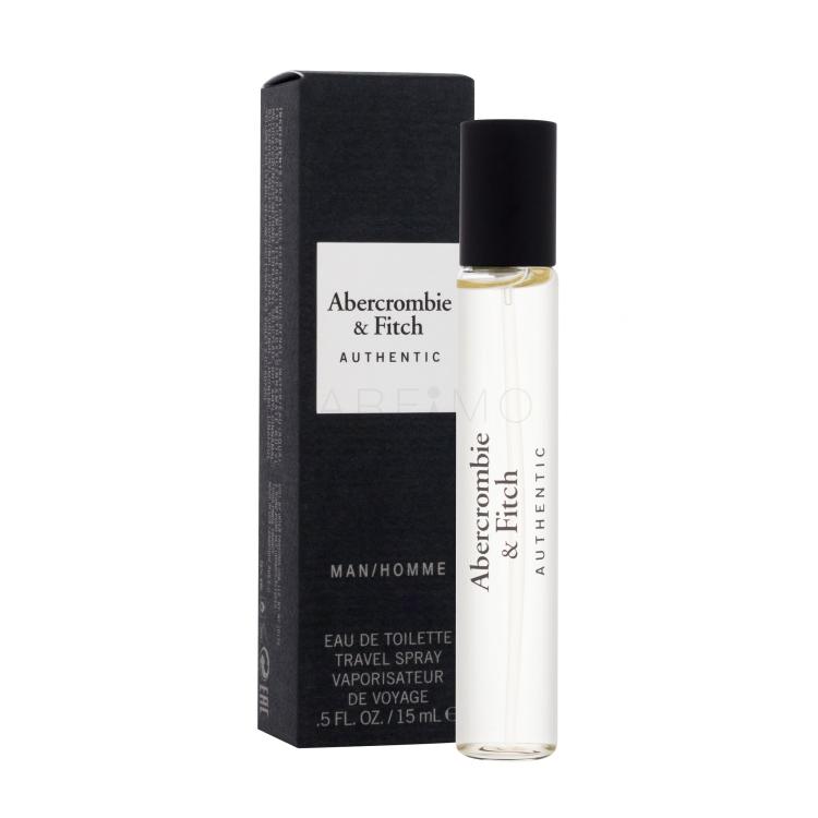 Abercrombie &amp; Fitch Authentic Eau de Toilette für Herren 15 ml