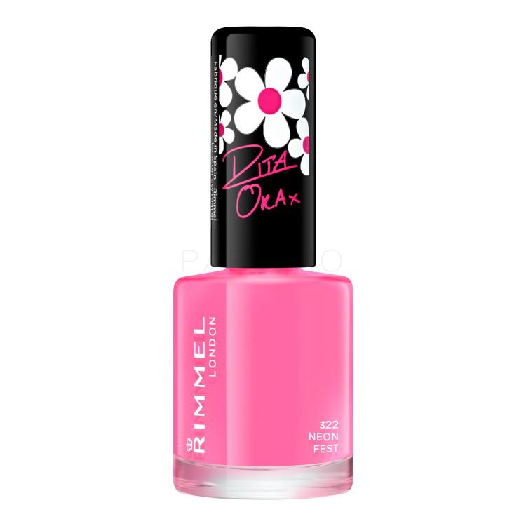 Rimmel London 60 Seconds Super Shine Nagellack für Frauen 8 ml Farbton  322 Neon Fest