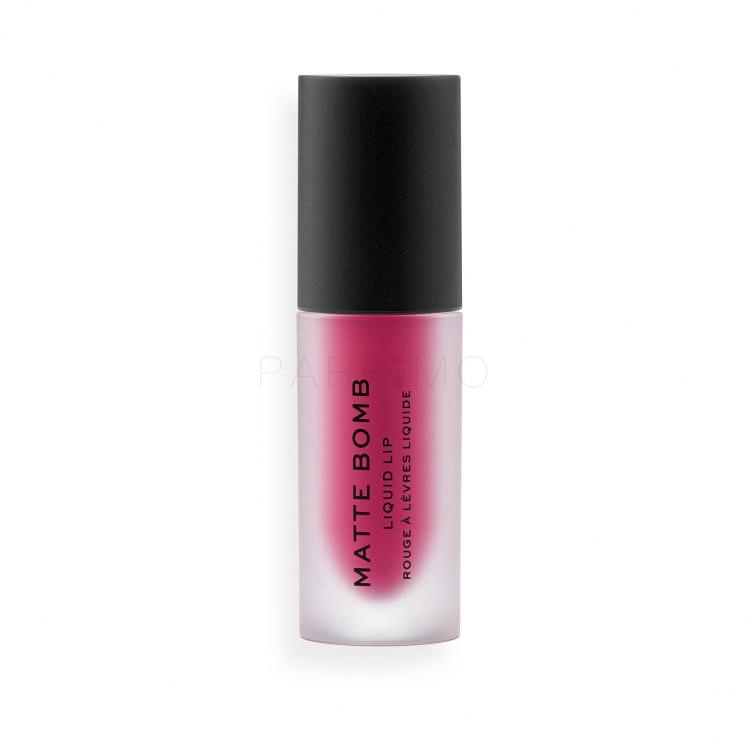 Makeup Revolution London Matte Bomb Lippenstift für Frauen 4,6 ml Farbton  Burgundy Star