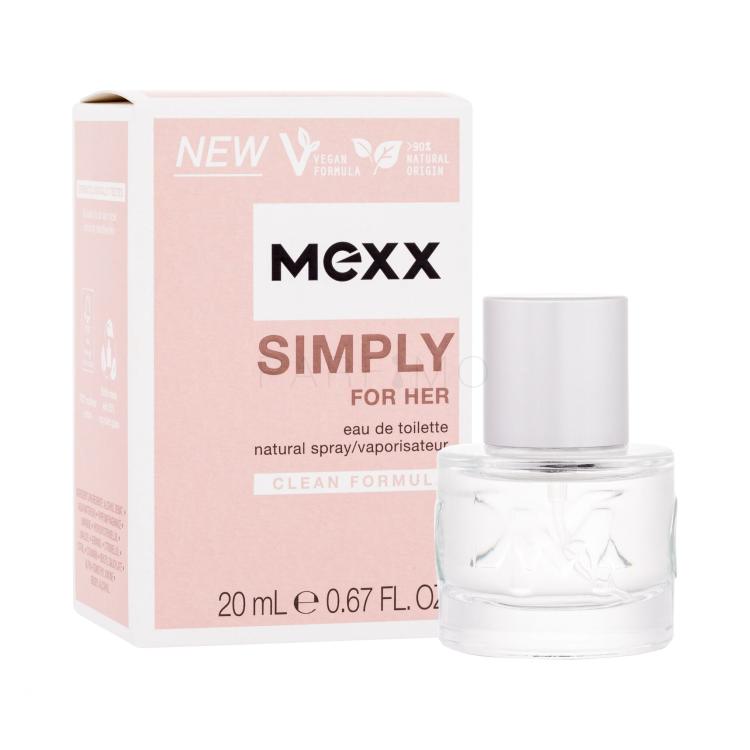 Mexx Simply Eau de Toilette für Frauen 20 ml