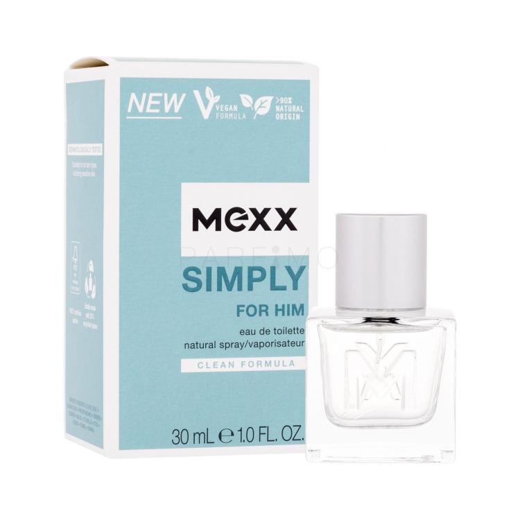 Mexx Simply Eau de Toilette für Herren 30 ml