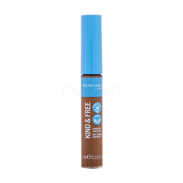 Rimmel London Kind &amp; Free Hydrating Concealer Concealer für Frauen 7 ml Farbton  060 Deep