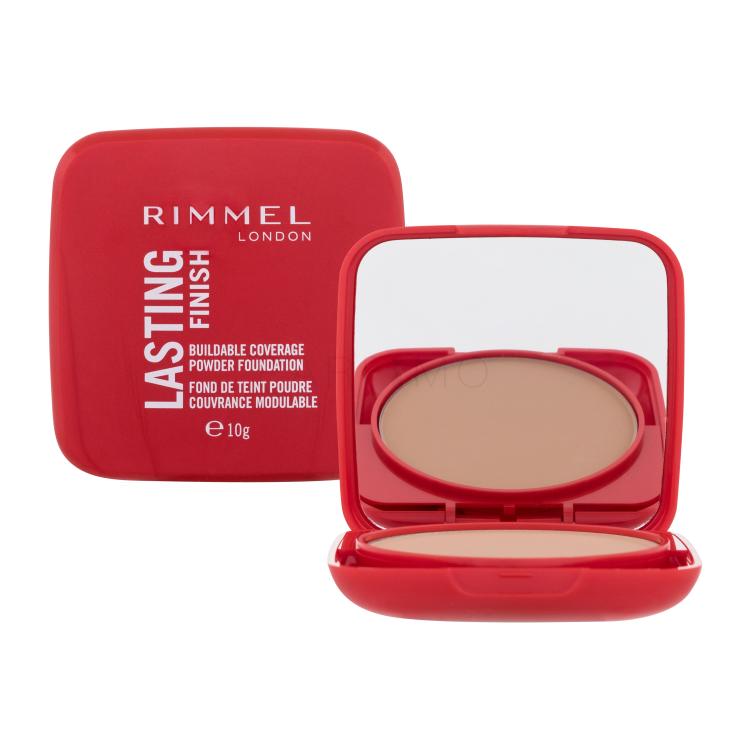 Rimmel London Lasting Finish Powder Foundation Foundation für Frauen 10 g Farbton  007 Golden Beige