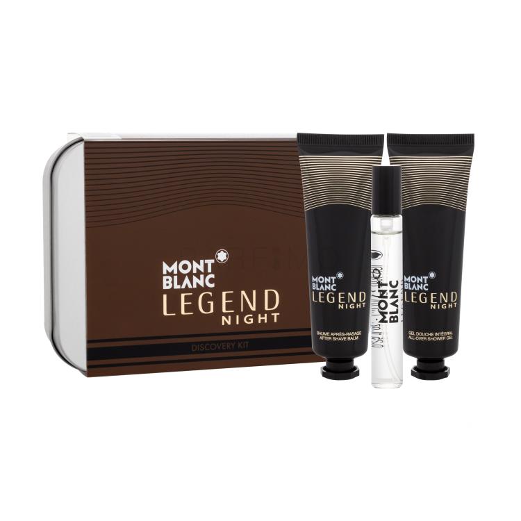 Montblanc Legend Night Geschenkset Eau de Parfum 7,5 ml + After Shave Balsam 30 ml + Duschgel 30 ml