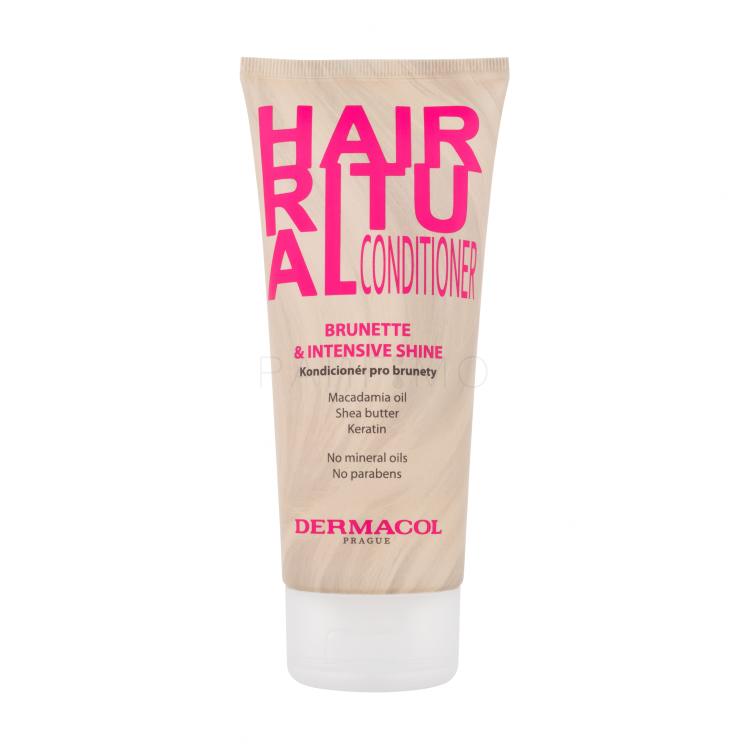 Dermacol Hair Ritual Brunette &amp; Intensive Shine Conditioner Conditioner für Frauen 200 ml