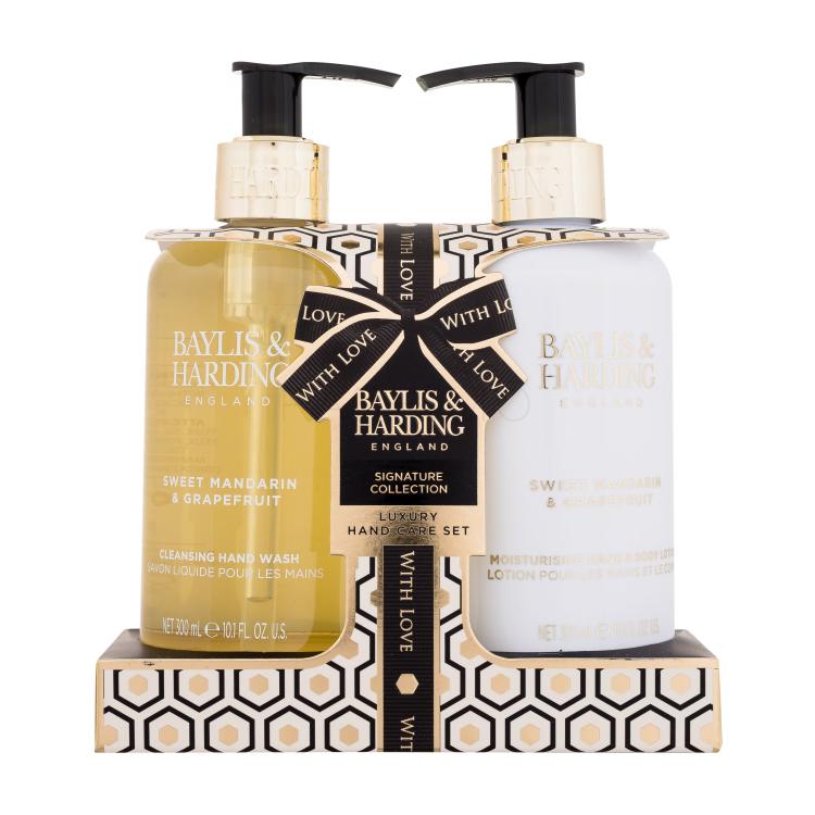 Baylis &amp; Harding Sweet Mandarin &amp; Grapefruit Signature Collection Set Geschenkset Körpermilch Sweet Mandarin &amp; Grapefruit 300 ml + Flüssigseife Sweet Mandarin &amp; Grapefruit 300 ml