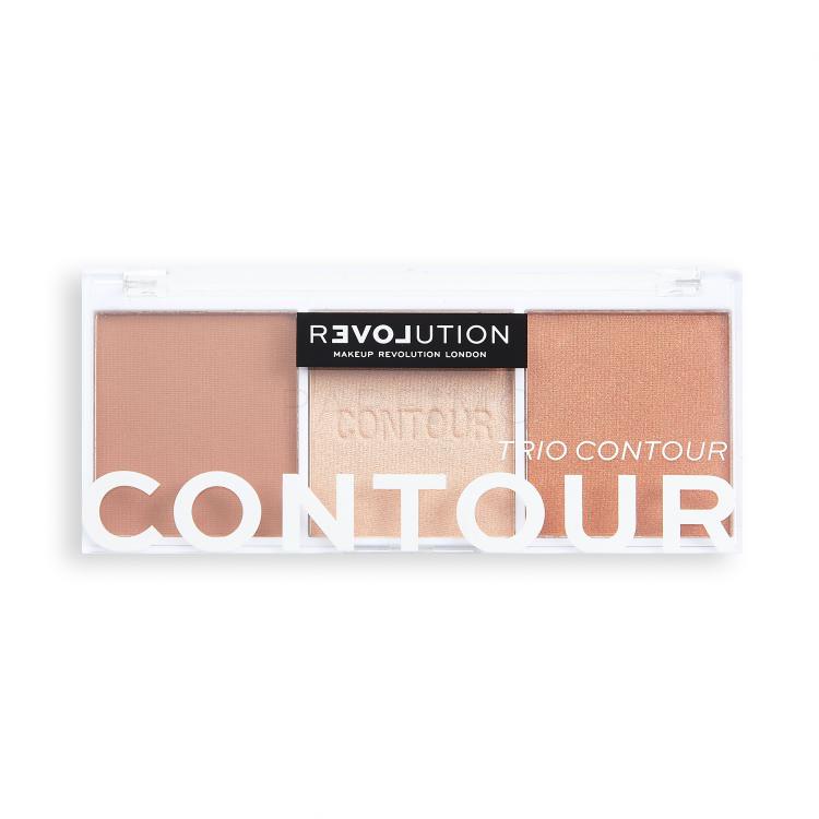 Revolution Relove Colour Play Contour Trio Contouring Palette für Frauen 6 g Farbton  Baked Sugar