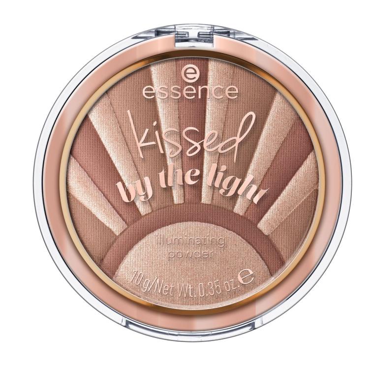 Essence Kissed By The Light Highlighter für Frauen 10 g Farbton  02 Sun Kissed