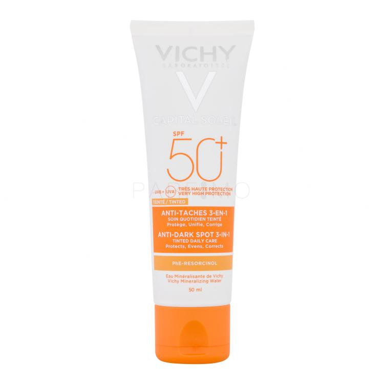 Vichy Capital Soleil Anti-Dark Spot 3-in-1 SPF50+ Tagescreme für Frauen 50 ml