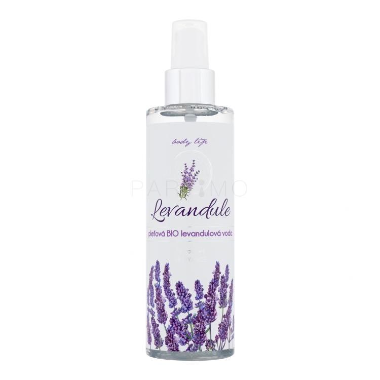 Vivaco Body Tip Bio Lavender Face Water Gesichtswasser und Spray für Frauen 200 ml