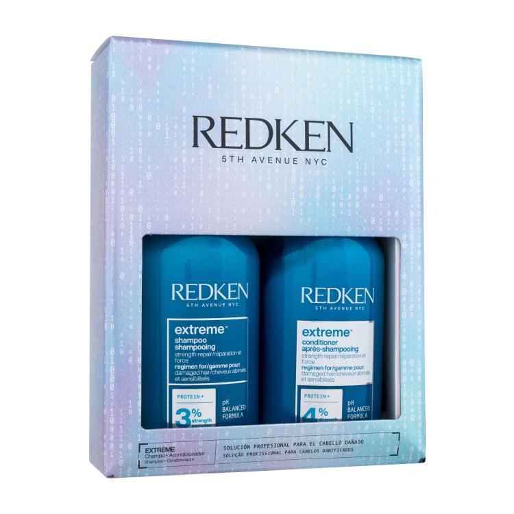 Redken Extreme Geschenkset Shampoo Extreme 300 ml + Conditioner Extreme 300 ml