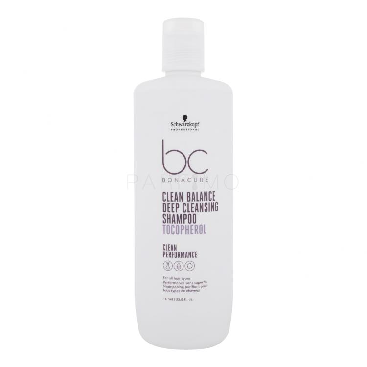 Schwarzkopf Professional BC Bonacure Clean Balance Tocopherol Shampoo Shampoo für Frauen 1000 ml