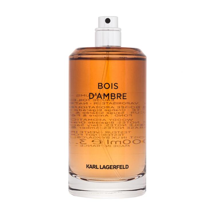 Karl Lagerfeld Les Parfums Matières Bois d&#039;Ambre Eau de Toilette für Herren 100 ml Tester