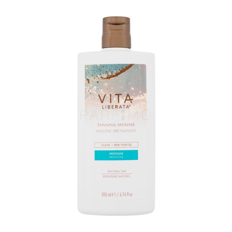 Vita Liberata Tanning Mousse Clear Selbstbräuner für Frauen 200 ml Farbton  Medium