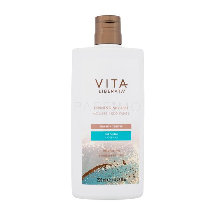 Vita Liberata Tanning Mousse Tinted Selbstbräuner für Frauen 200 ml Farbton  Medium