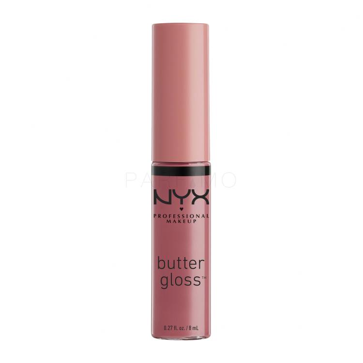 NYX Professional Makeup Butter Gloss Lipgloss für Frauen 8 ml Farbton  15 Angel Food Cake