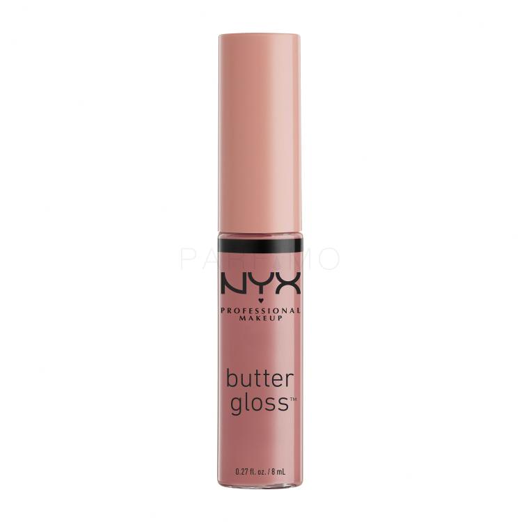 NYX Professional Makeup Butter Gloss Lipgloss für Frauen 8 ml Farbton  07 Tiramisu