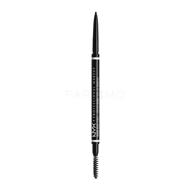 NYX Professional Makeup Micro Brow Pencil Augenbrauenstift für Frauen 0,09 g Farbton  08 Black