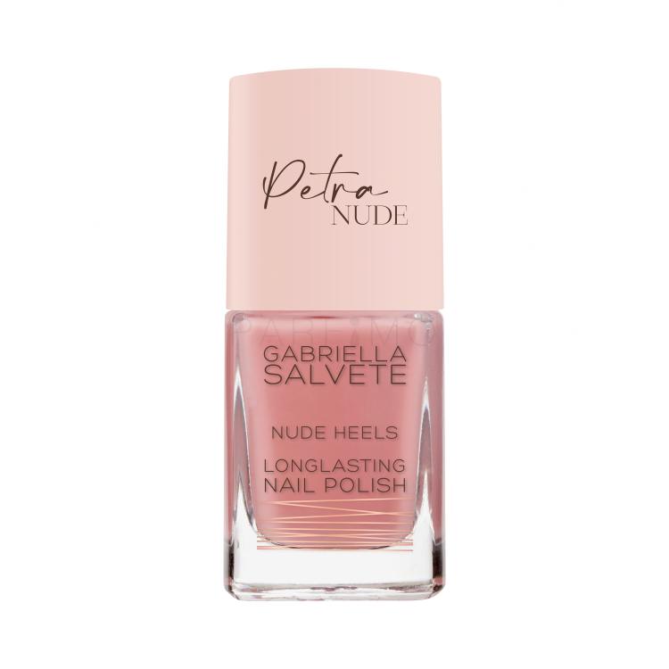 Gabriella Salvete Petra Nude Longlasting Nail Polish Nagellack für Frauen 11 ml Farbton  Nude Heels