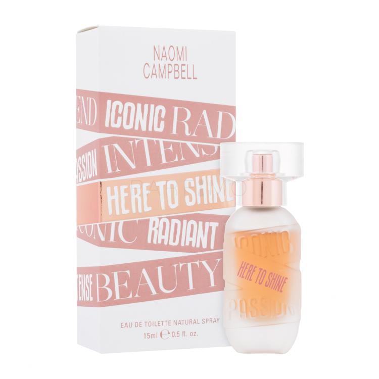 Naomi Campbell Here To Shine Eau de Toilette für Frauen 15 ml