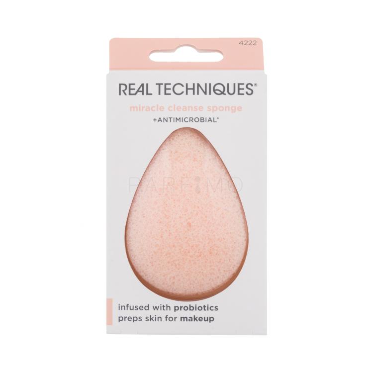 Real Techniques Miracle Cleanse Sponge Purify + Exfoliate Reinigungsbürste für Frauen 1 St.