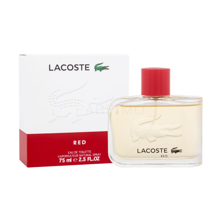 Lacoste Red Eau de Toilette für Herren 75 ml