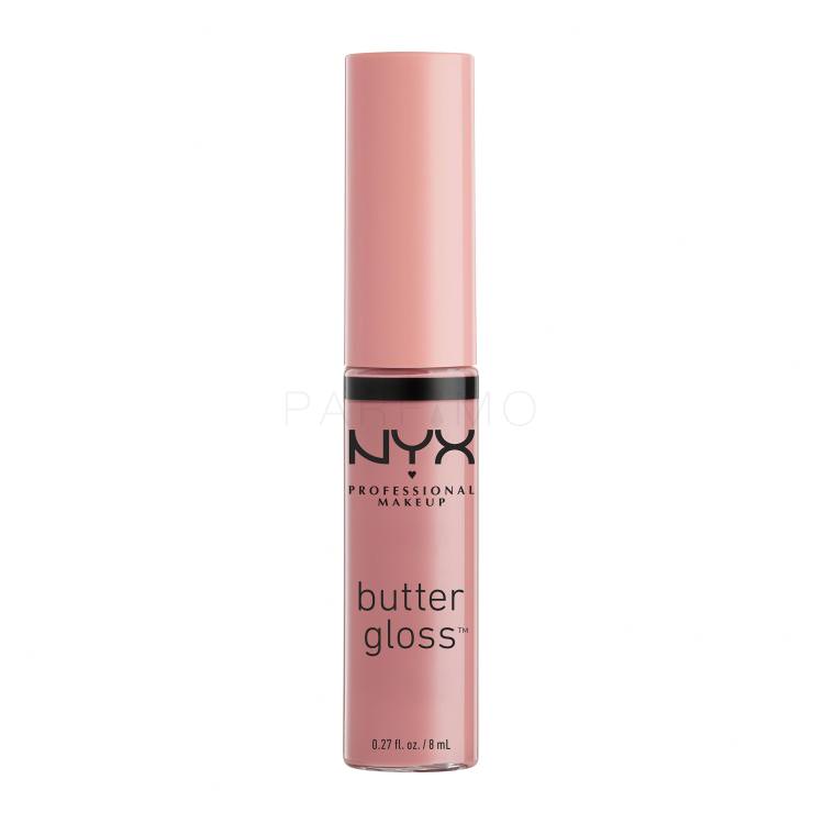 NYX Professional Makeup Butter Gloss Lipgloss für Frauen 8 ml Farbton  05 Creme Brulee