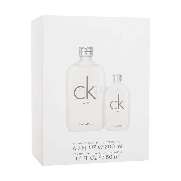 Calvin Klein CK One Geschenkset Eau de Toilette 200 ml + Eau de Toilette 50 ml