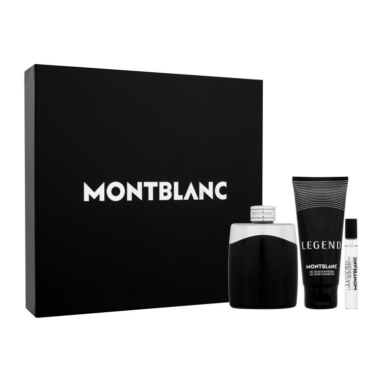 Montblanc Legend SET1 Geschenkset Eau de Toilette 100 ml + Duschgel 100 ml + Eau de Toilette 7,5 ml