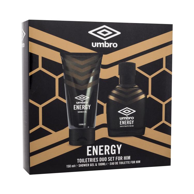 UMBRO Energy Geschenkset Eau de Toilette 100 ml + Duschgel 150 ml