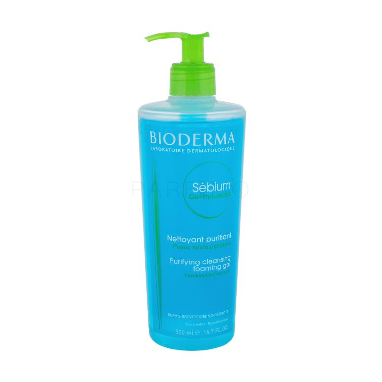 BIODERMA Sébium Gel Moussant With Pump Reinigungsgel für Frauen 500 ml