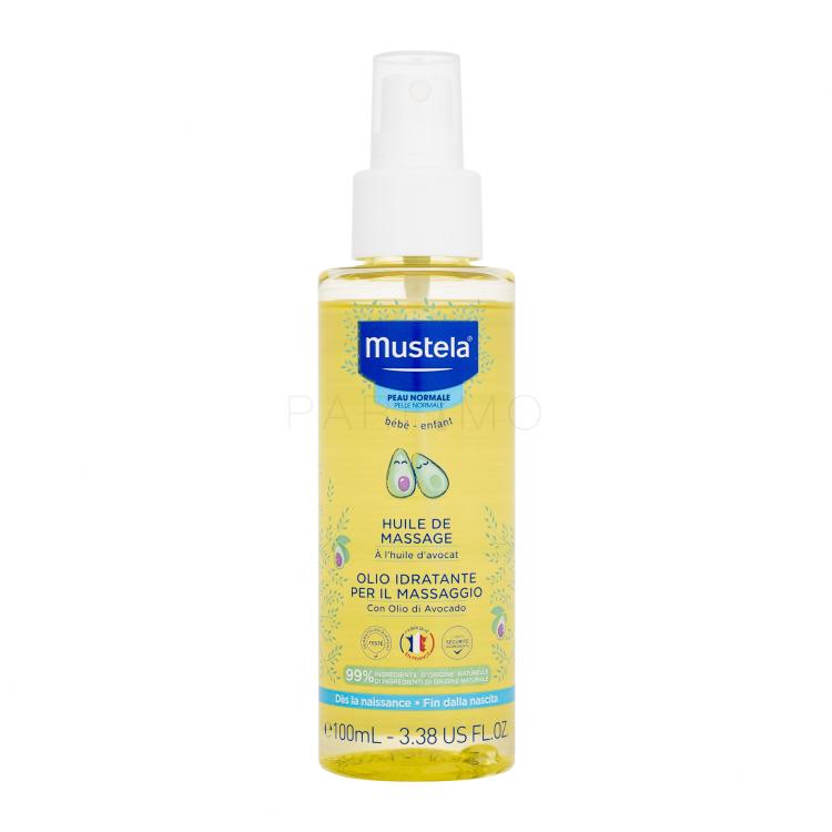 Mustela Bébé Baby Oil Massagemittel für Kinder 100 ml