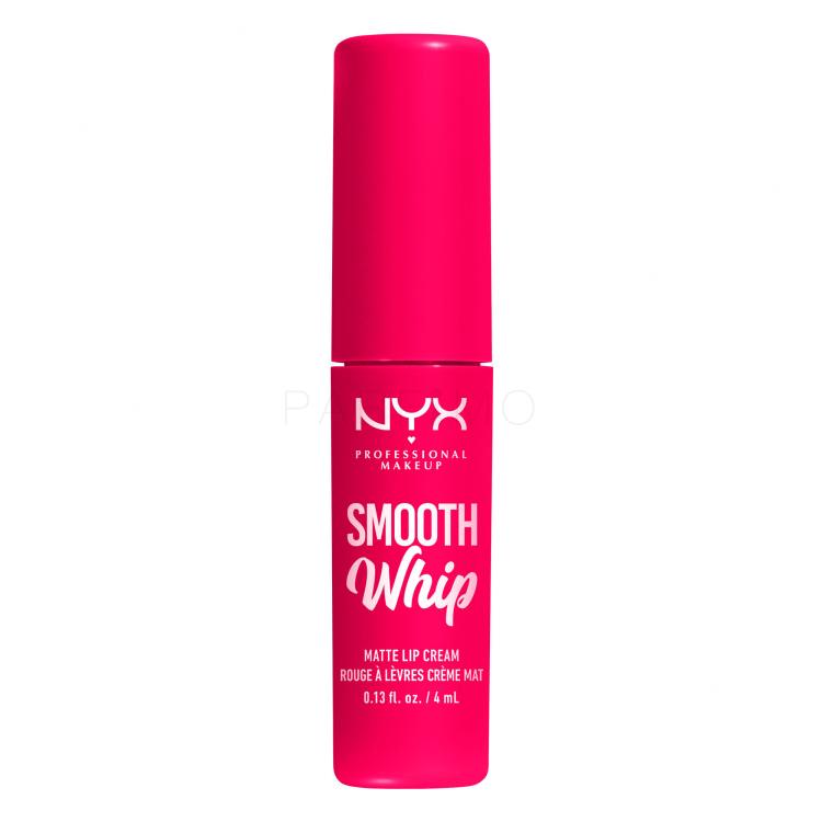 NYX Professional Makeup Smooth Whip Matte Lip Cream Lippenstift für Frauen 4 ml Farbton  10 Pillow Fight