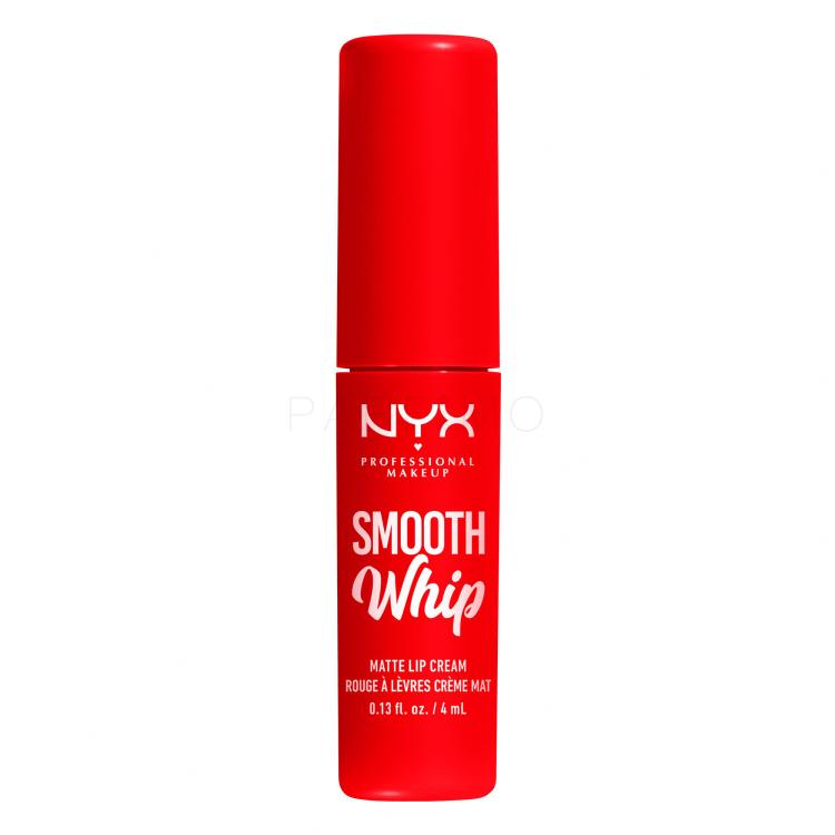 NYX Professional Makeup Smooth Whip Matte Lip Cream Lippenstift für Frauen 4 ml Farbton  12 Icing On Top