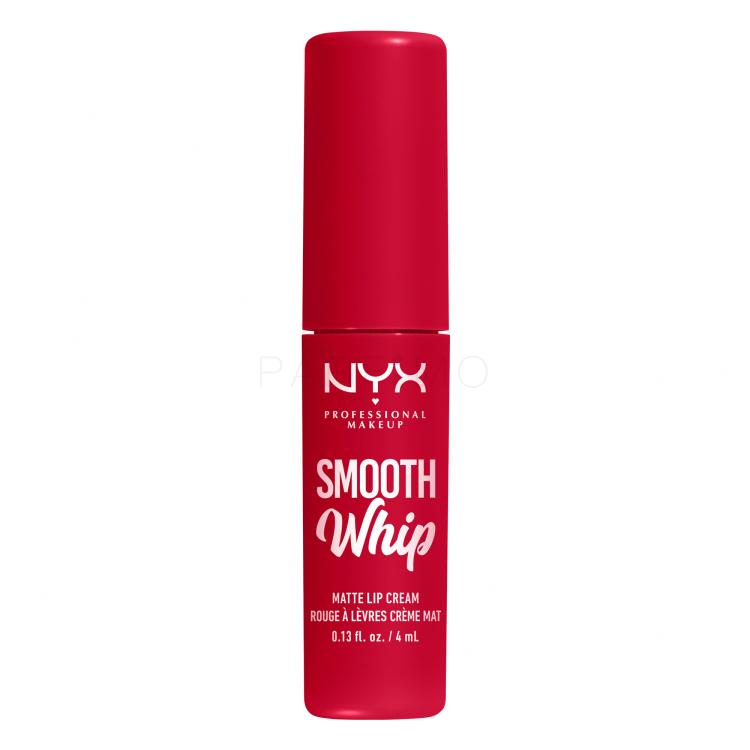 NYX Professional Makeup Smooth Whip Matte Lip Cream Lippenstift für Frauen 4 ml Farbton  13 Cherry Creme