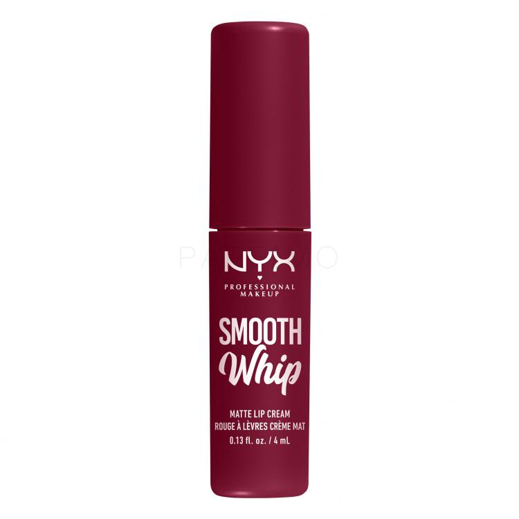 NYX Professional Makeup Smooth Whip Matte Lip Cream Lippenstift für Frauen 4 ml Farbton  15 Chocolate Mousse