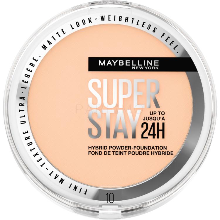 Maybelline Superstay 24H Hybrid Powder-Foundation Foundation für Frauen 9 g Farbton  10