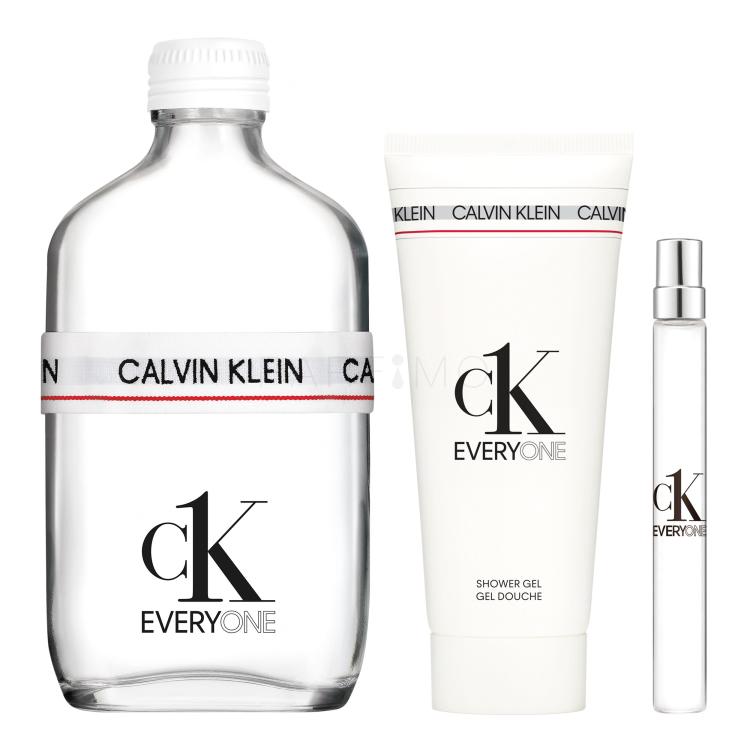 Calvin Klein CK Everyone Geschenkset Eau de Toilette 200 ml + Eau de Toilette 10 ml + Duschgel 100 ml