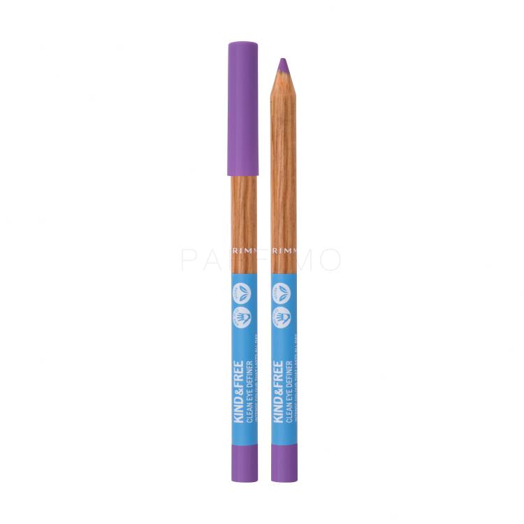 Rimmel London Kind &amp; Free Clean Eye Definer Kajalstift für Frauen 1,1 g Farbton  003 Grape