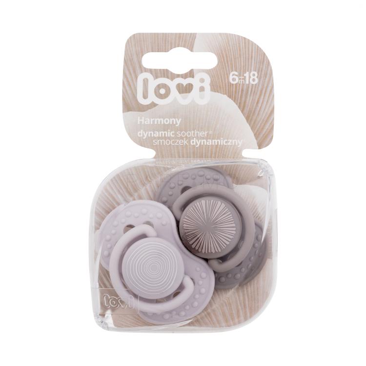 LOVI Harmony Dynamic Soother Boy 6-18m Schnuller für Kinder 2 St.