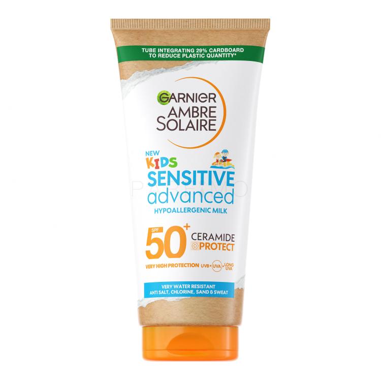 Garnier Ambre Solaire Kids Advanced Sensitive Hypoallergenic Milk SPF50+ Sonnenschutz für Kinder 175 ml