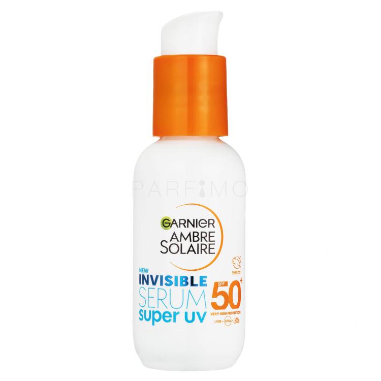 Garnier Ambre Solaire Super UV Invisible Serum SPF50+ Sonnenschutz fürs Gesicht 30 ml