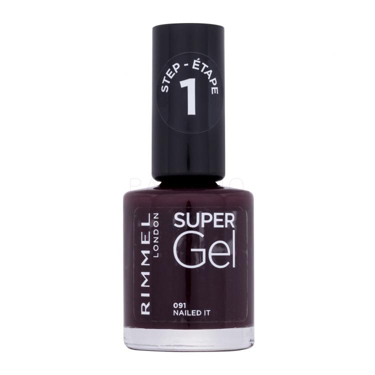 Rimmel London Super Gel STEP1 Nagellack für Frauen 12 ml Farbton  091 Nailed It